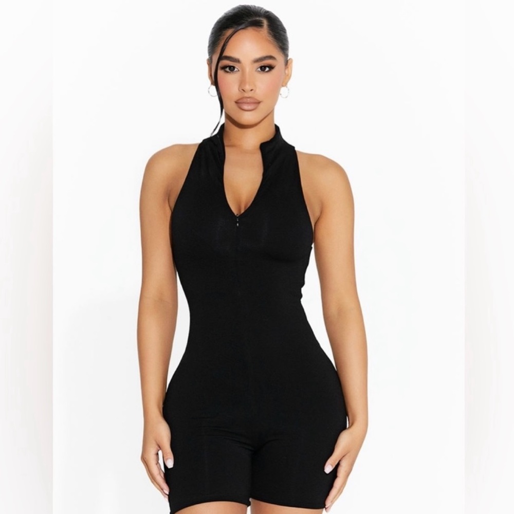 NWOT | NAKED WARDROBE | JUST ZIP IT ROMPER